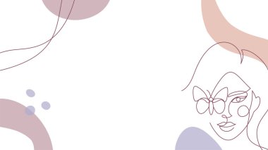 Modern bir arkaplan ve düz sanat tarzı..