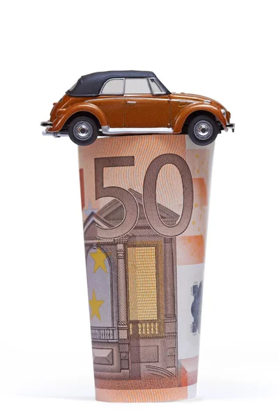 Dinero & coche — Foto de Stock