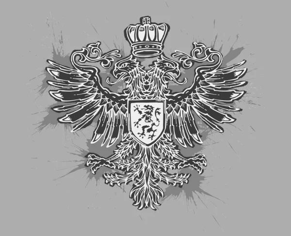 Heraldische eagle — Stockvector