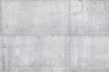 Bir bina veya çitin kentsel beton duvarı, pürüzsüz beton doku, kaynak veya desen