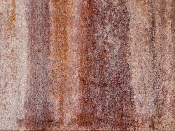 Fragment Einer Rostigen Eisenplatte Rostbeschaffenheit Hintergrund Oder Quelle — Stockfoto