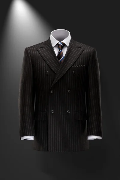 ネクタイと黒のビジネス ジャケット ストック写真