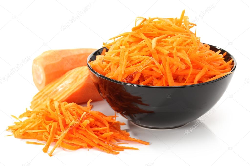 The polished carrots