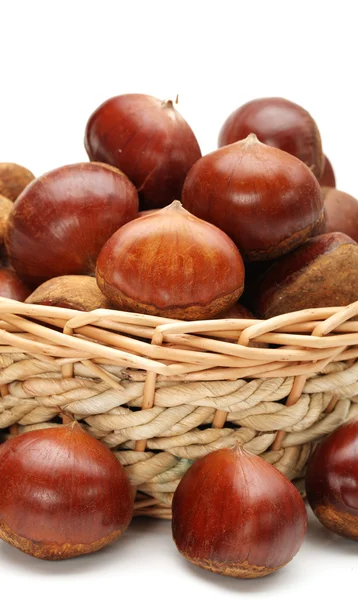 Sweet chestnuts — Stock Photo, Image