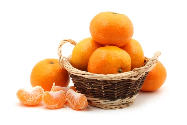 Apelsinmandarin eller mandarinfrukt — Stockfoto