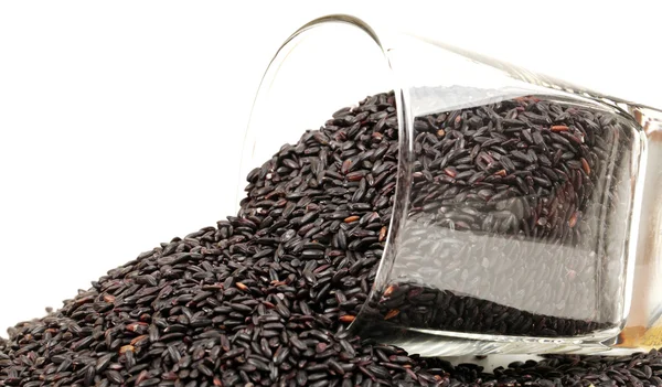 Czarny ryż — Zdjęcie stockowe