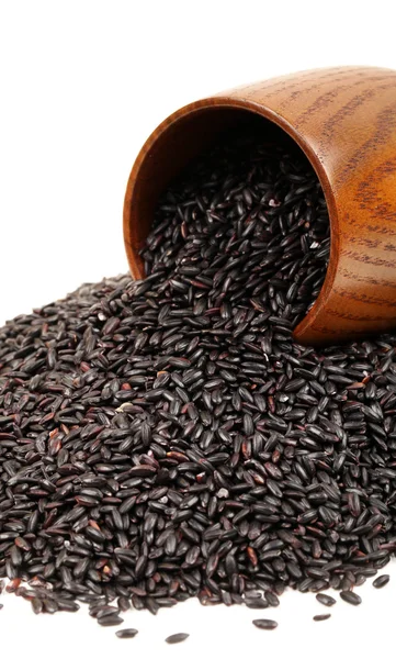 Black rice — Stock Photo, Image