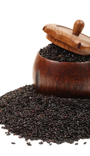 Black rice — Stock Photo, Image