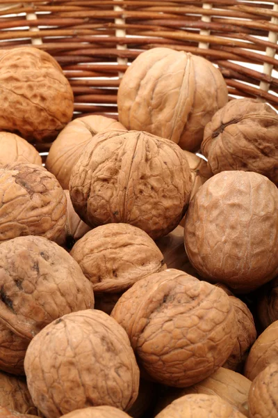 Walnuts background — Stock Photo, Image