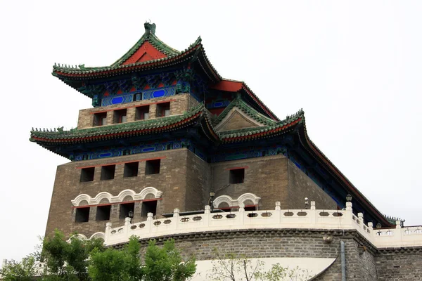 Beijing qianmen utegångsförbud tower — Stockfoto