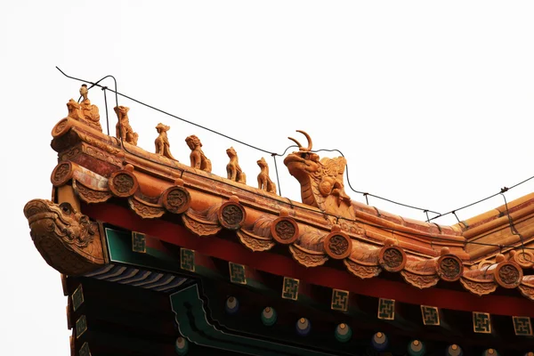 Roof in Forbidden City — Stock Photo, Image