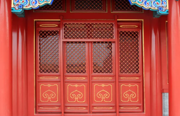 Rote Tür — Stockfoto