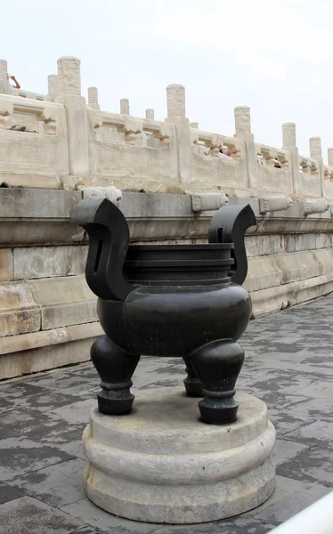 雕塑在紫禁城 — 图库照片