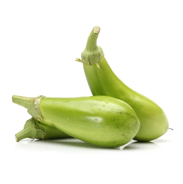 Aubergine isolated on white background — Stock Photo, Image