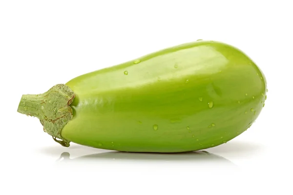 Ripe eggplant isolated on a white background — Stock Photo, Image