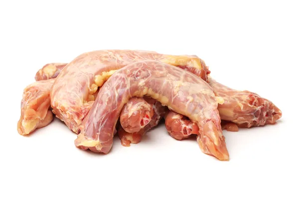 Macro di carne di pollo — Foto Stock