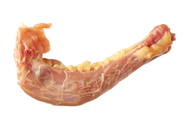 Макро из куриного мяса — стоковое фото