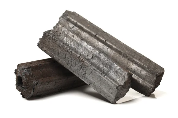 Шматки вугілля з рису — стокове фото
