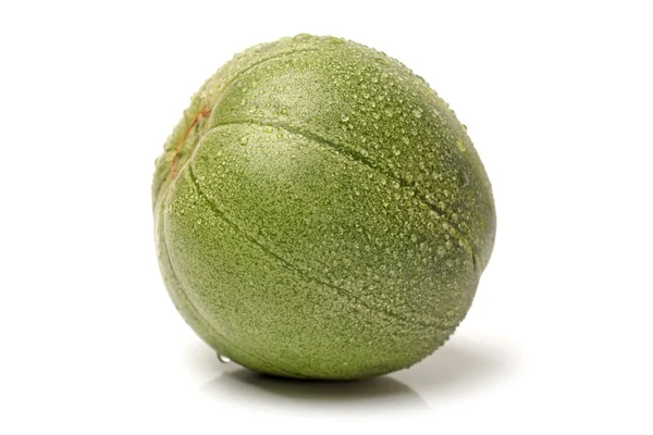 Muskmelon su sfondo bianco — Foto Stock