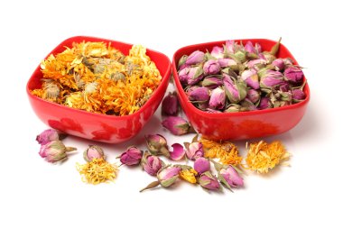 sarı Kasımpatı çiçeği çay ve çay gül çiçek