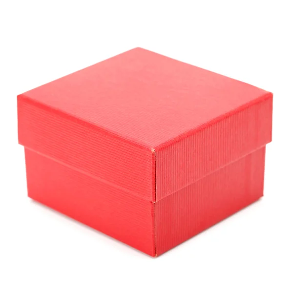 Caja roja — Foto de Stock