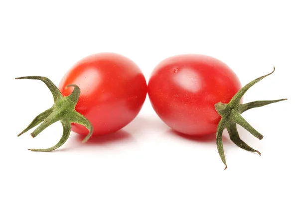 Small cherry tomato on white background — Stock Photo, Image