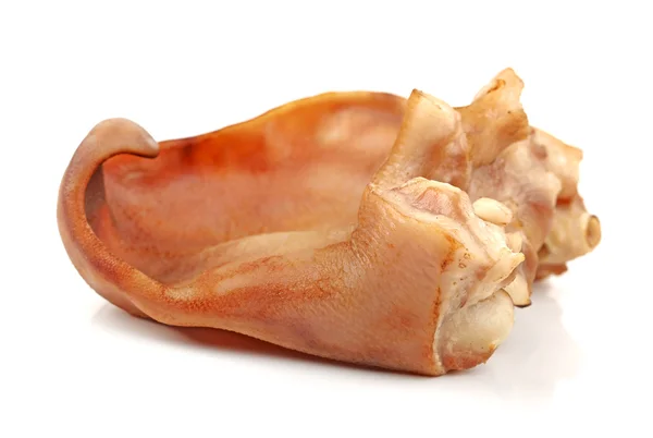 Pork ears on pure white background — Stock Photo, Image
