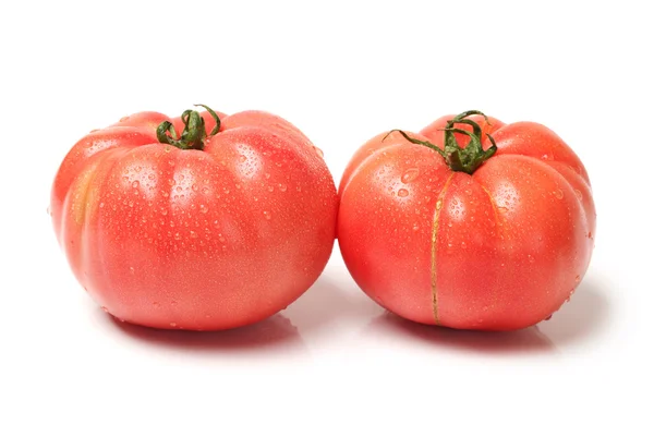 Fresh tomato isolated on white background — Stock Photo, Image