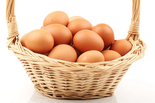 Recogida de huevos — Foto de Stock