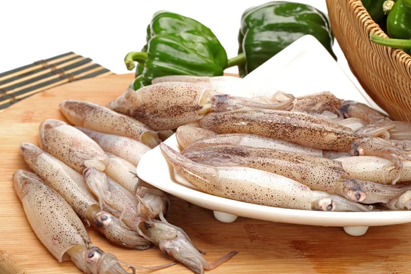 Freshly caught squid — Stock Photo, Image