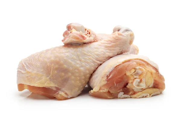 Patas de pollo aisladas sobre fondo blanco — Foto de Stock