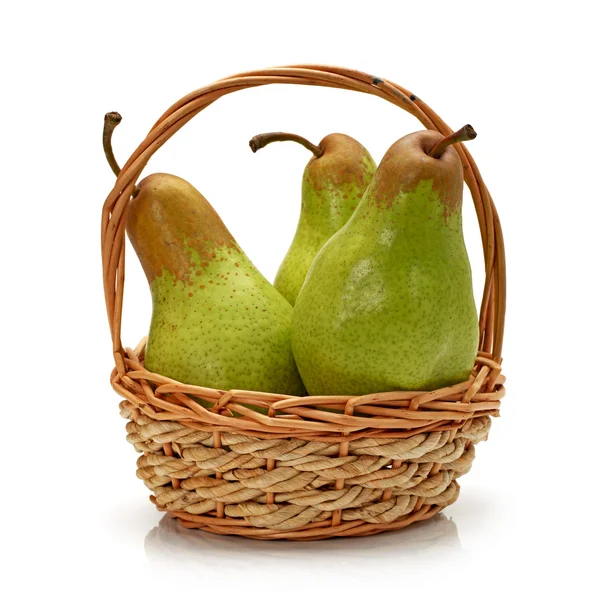 Pear on white background — Stock Photo, Image