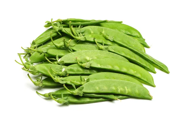 Légume de pois mûr sur fond blanc — Photo