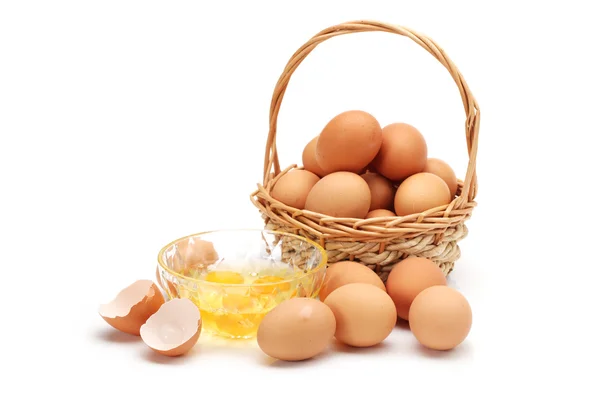 Insamling av ägg — Stockfoto