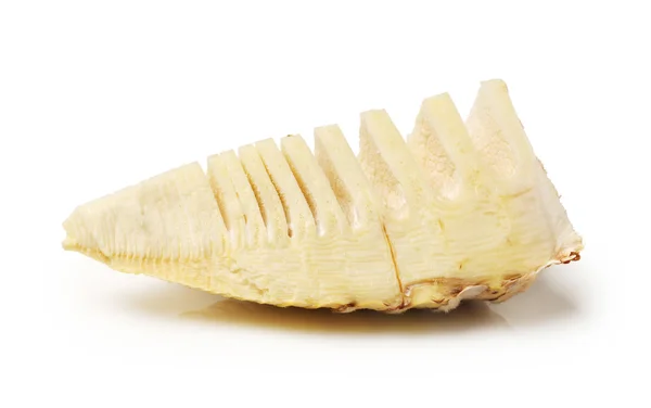 Brote de bambú sobre el fondo blanco — Foto de Stock