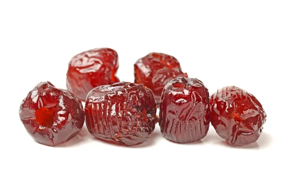 Red date on white background Stock Picture