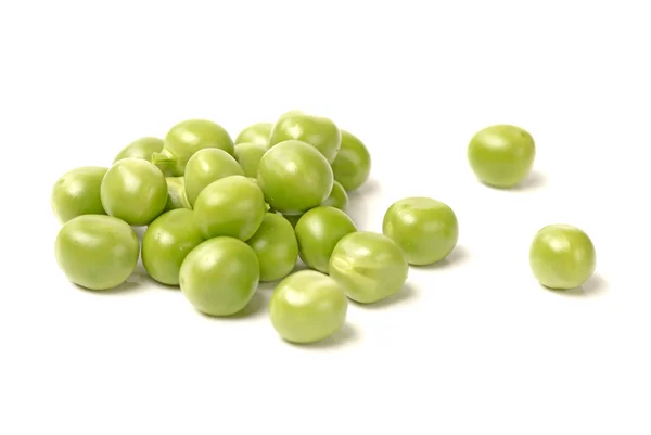 Légumes de pois mûrs, isolés sur fond blanc — Photo