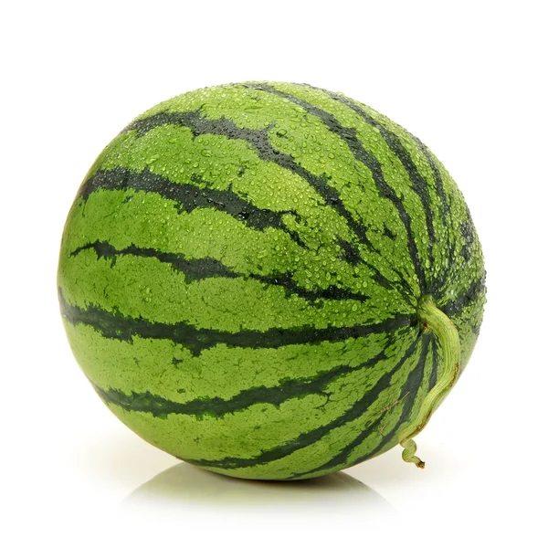 Melon d'eau isolé sur fond blanc — Photo