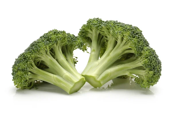 Broccoli isolated on white background — Stock Photo, Image