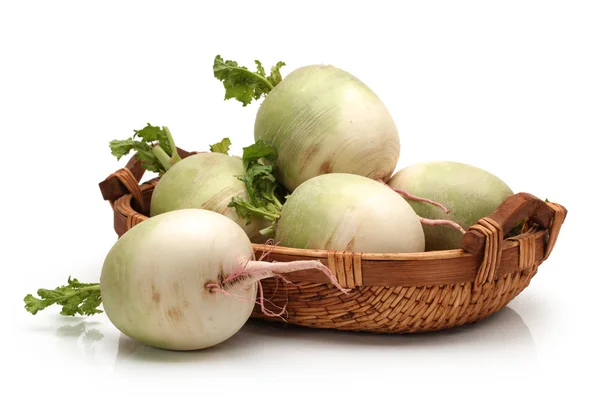 Radish on white background — Stock Photo, Image