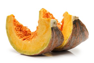 beyaz arkaplanda kabak