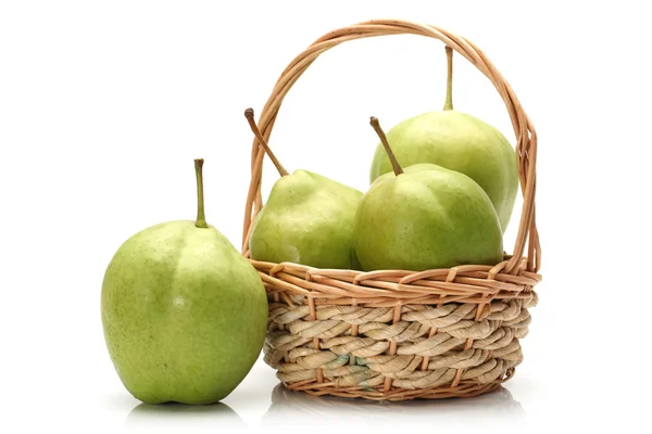 Tasty pear isolated on white background — Stock Photo, Image