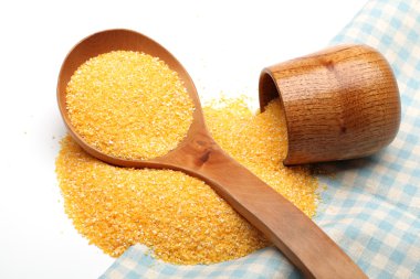 sarı mısır gevrekleri ezilmiş