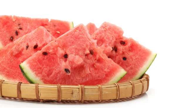 Watermelon on white background — Stock Photo, Image