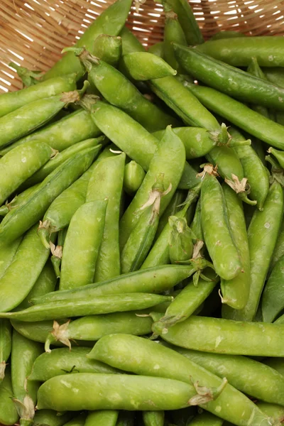 熟したエンドウ豆野菜 — ストック写真