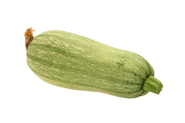 Zucchine su sfondo bianco — Foto Stock