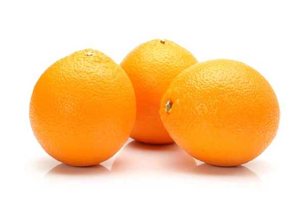 Orange on the white background — Stock Photo, Image