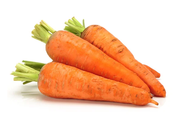 Fresh carrot on a white background — Stock Photo, Image