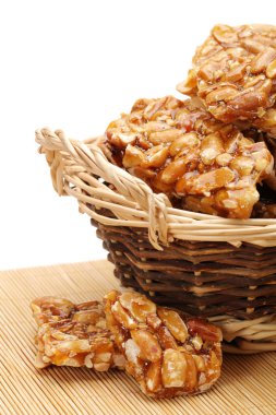 şeker çubuğu susam ve fıstık Çin gıda