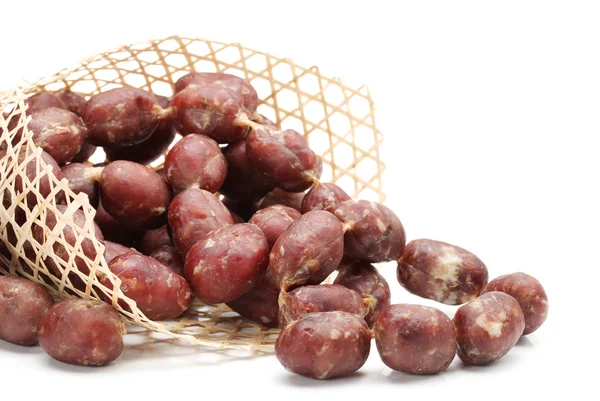 Hongos de pino rojo cocidos para cocinar crudos —  Fotos de Stock